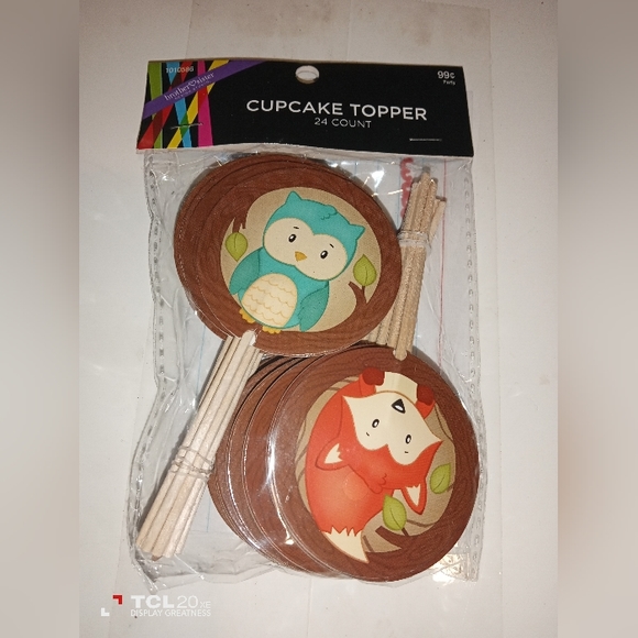 🦊 woodland creatures🦁20 pack unopened birthday party set - Picture 3 of 10